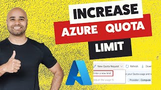 How to create an Azure quota increase request?!