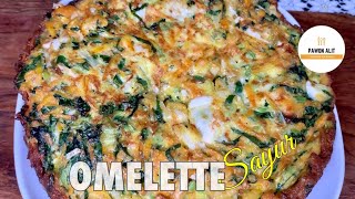 RESEP OMELETTE SAYUR || TEBAL, PRAKTIS UNTUK MENU SARAPAN