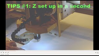 How to Set-up a CNC Z axis in a second