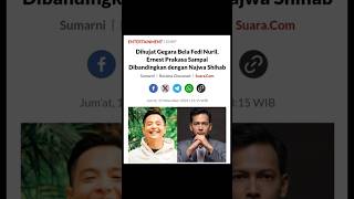 DIHUJAT GEGARA BELA FADI NURIL ERNEST PRAKASA SAMPAI DIBANDINGKAN DENGAN NAJWA SHIHAB #shorts