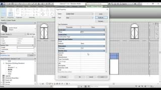 Curtain Walls in Revit Architecture Part 8 -  In English