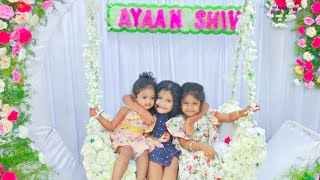 "Ayaan Shiv" Cradle & Naming ceremony  || Barasala