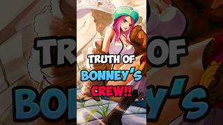 Shocking truth of Bonney's pirates #onepiece #shorts