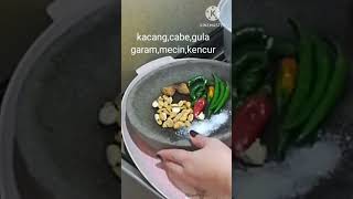 ciwang aci bawang saos sambel kacang#shorts