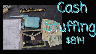 CASH STUFF WITH ME | CASH ENVELOPES | HAPPY MAIL |  @LETTESPRINT