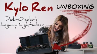 Kylo Ren Legacy Lightsaber Unboxing and Review