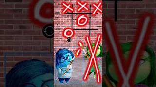 Pov Sadness and disgust are playing tic-tac-toe | Inside Out 2