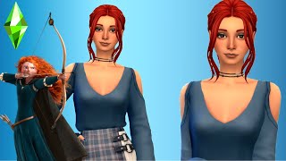 Merida - Disneybound [Brave] : Sims 4 I Create a Sim