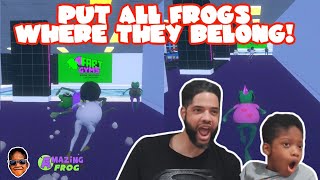 Put all frogs where they belong!