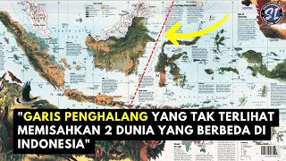 "Garis Penghalang yang Tak Terlihat Memisahkan Dunia flora dan fauna di indonesia" #indonesia