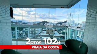 Apartamento 2 Qtos com suíte de 102 m² no Ed. Manhattan - Praia da Costa