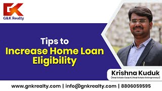 Tips to Increase Home Loan Eligibility |How to Increase Credit Score |  Marathi