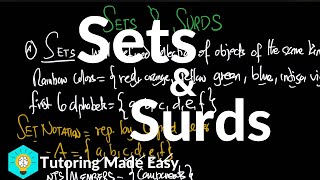 MATHEMATICS || Sets & Surds |  Lecture | #maths