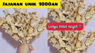 BUATNYA CEPET, HABISNYA JUGA CEPET !! Baru Jualan Langsung Ludes !! ide jajanan 1000an LARIS MANIS