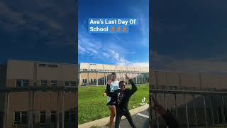 Ava’s last day of school #lastdayofschool #Endofschool #School