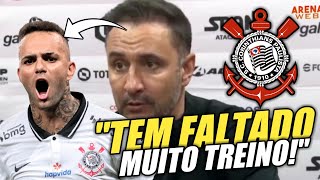 ⚫⚪ EITA, VITOR PEREIRA DESABAFA E FALA O PORQUÊ DE NÃO COLOCAR LUAN NO JOGO!