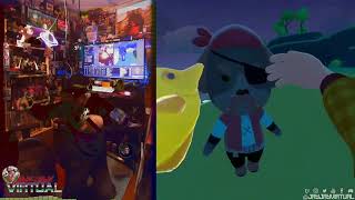 LITTLE PLANET (VR AnimalCrossing vibes) Virtual world of dogs & designs! Quest2 early access stream