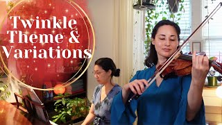 How To Play Twinkle Variations and Theme | Suzuki Violin Vol. 1