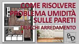 COME RISOLVERE IL PROBLEMA UMIDITA' SULLE PARETI | TRUCCHI ARREDAMENTO | Belula Design