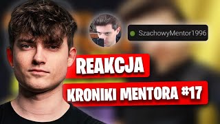 RYBSON reaguje na  - KRONIKI MENTORA - PRZEPROSZĘ WSZYSTKICH?