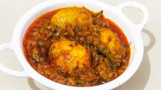 Dhaba Style Egg Masala | ढाबा स्टाइल अंडा मसाला रेसिपी | Anda Masala Recipe #eggcurry