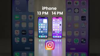 iPhone 13 Pro max ile 14 Pro Max Instagram Uygulama Testi #shorts