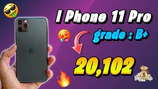 i phone 11 pro exllent condition grade B+ from cashify super sale under 20,102💸😍#iphone11pro#cashify