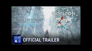 MHW Iceborne x Horizon Zero Dawn: The Frozen Wilds Release Date Trailer