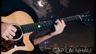 Gặp lại nhau - Vicky Nhung | Hoà ất Guitar Cover (Lyrics)