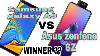 Samsung galaxy A9 VS Asus zenfone 6Z speed test