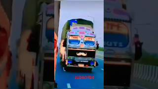 AshokLeyland truck overtaking Kashmir driver high speed #road #king