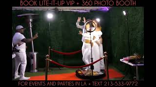 Birthday Photo Booth Hire, 360 Photo Booth, LA Events, Clubs, Bars, Hookah Lounges, 360 Events!