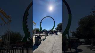 Traders village in Grand Prairie Tx rides on eclipse #fun #travel #trending #trendingshorts #happy