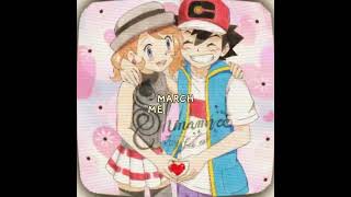 Ash X Serena edit - Ash X Serena love story 💕 - Ash X Serena 🥰 - #ashxserena#status#pokemonxy#viral