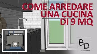 Come Arredare una CUCINA di 9 mq | Belula Design