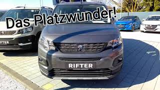 Platzwunder Peugeot Rifter 2021! Das Auto mit Platz