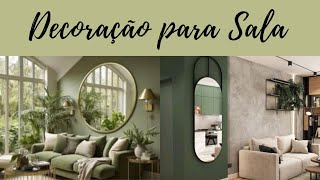 INSPIRAÇÕES DE DECORAÇÃO PARA SALA