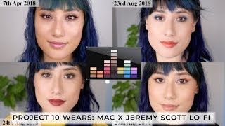 Project 10 Wears Using MAC x Jeremy Scott Lo-Fi Palette