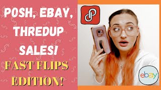 THE FASTEST FLIPS! | What Sold on Poshmark, Ebay, and Thredup | Part-Time Reseller | November 2020