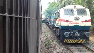 Gooty WDG 4 hauling BCNA #endless trains #konkan railway