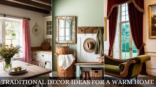 Timeless Traditional Decor Ideas for a Cozy and Warm Home