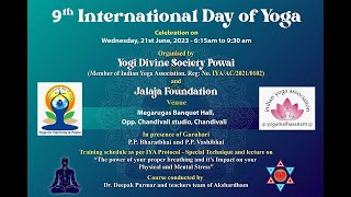 9th International Yoga Day 21-06-2023