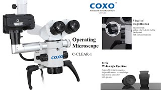 COXO C Clear 1 Dental Mikroskop Çalışma Videosu - C Clear 1 dental microscope operation video