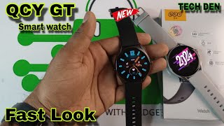 QCY Watch GT Smartwatch Unboxing & First Look  Video 2024 || Future Tech Bangladesh || Tech Den