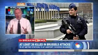 Preliminary reports say no American casualties in Brussels attacks