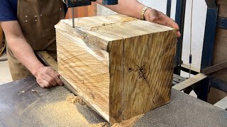 Challenge Talented Carpenter With Extreme Difficult Woodworking Technique // Unique Woodworking Idea