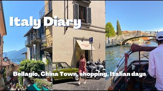 Weekend vlog: Como, China Town in Milan, Florence and Venice | memories, taxi-boat and Italy