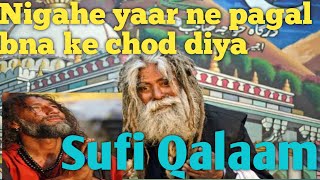 Nigahe-yaar-ne-pagal-bna ke chod diya!Sufi Aarifana Qalaam#viral #qwali #subscribe #youtube 🙏🌹