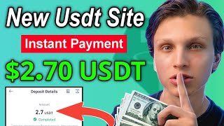 New Usdt Earning Site albertmall | Online income site 2023 | usdt income site today | free $2.70