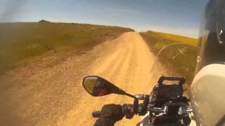 Video HD. BMW G650GS. Ruta Off-Road. Cámara SJ4000